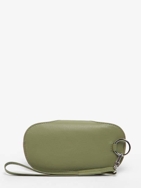 Ã‰tui Lunettes Cuir Yves renard Vert foulonne 29051 vue secondaire 2