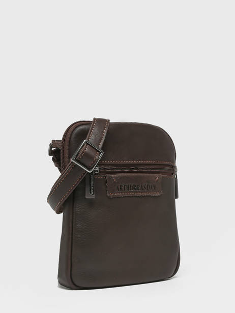 Pochette Homme Arthur & aston Marron johany 8 vue secondaire 2