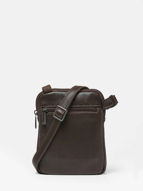 Pochette Homme Arthur & aston Marron johany 8 vue secondaire 4
