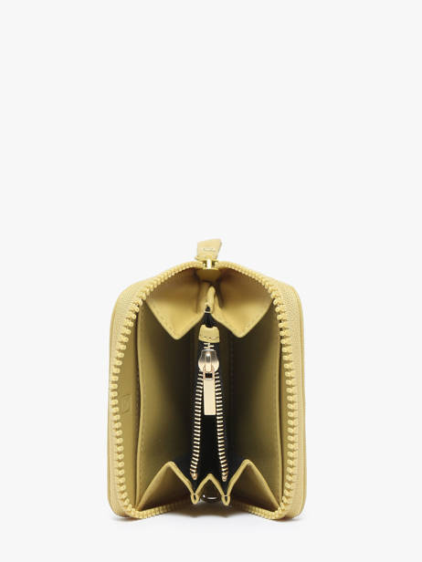 Porte-monnaie Oxer Cuir Etrier Jaune oxer EOXE090S vue secondaire 2