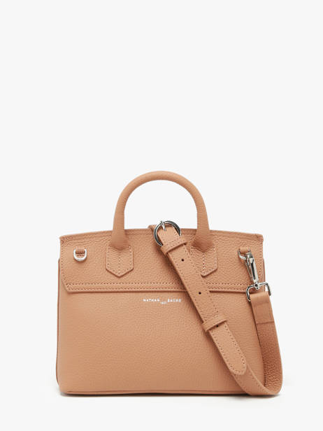 Sac Bandoulière Calie Cuir Nathan baume Marron nathan 19 vue secondaire 4