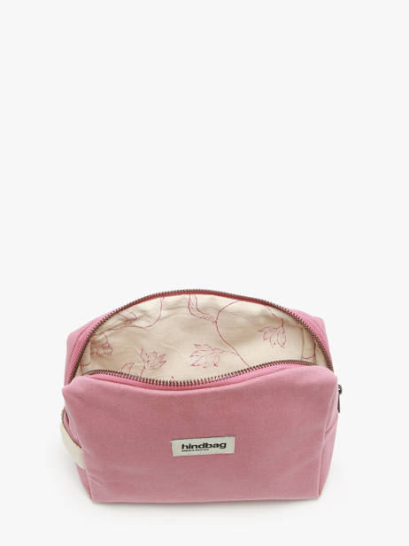 Trousse De Toilette Hindbag Rose best seller LEON vue secondaire 1