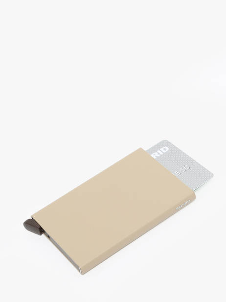 Porte-cartes Cuir Secrid Beige powder CP vue secondaire 1