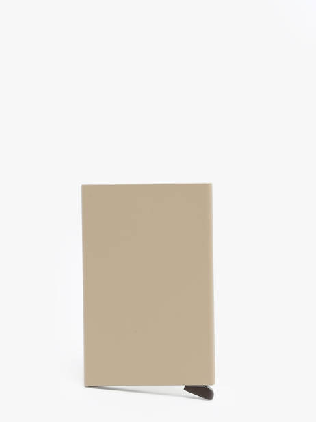 Porte-cartes Cuir Secrid Beige powder CP vue secondaire 2