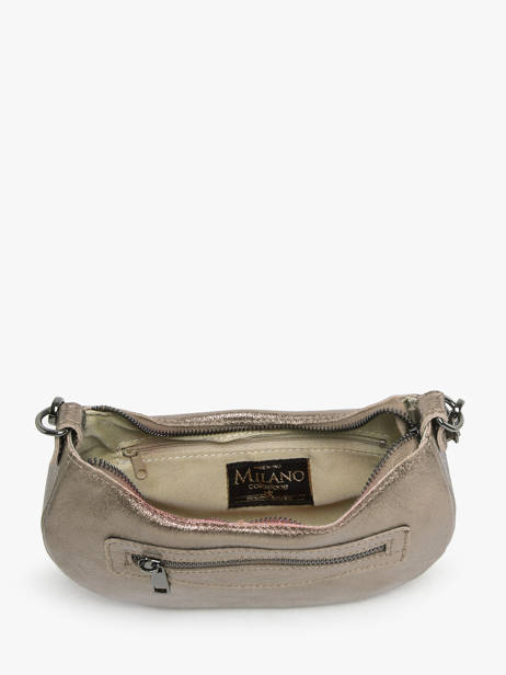 Sac Porté épaule Nine Cuir Milano Marron nine NI24061 vue secondaire 3