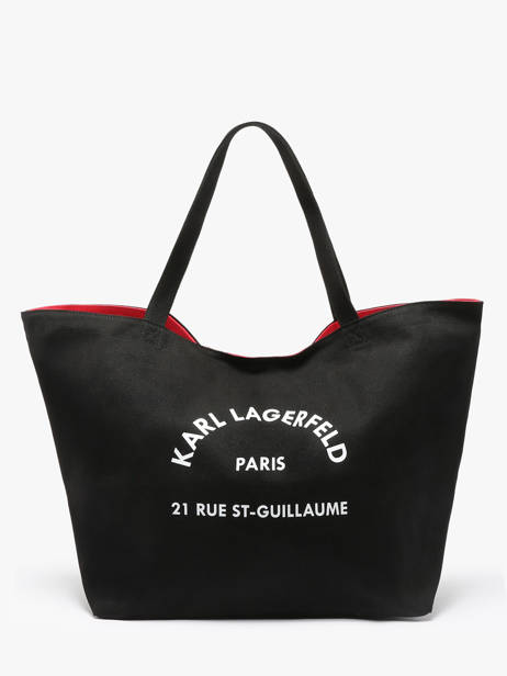 Sac Shopping Rsg Coton Karl lagerfeld Noir rsg A1W50006