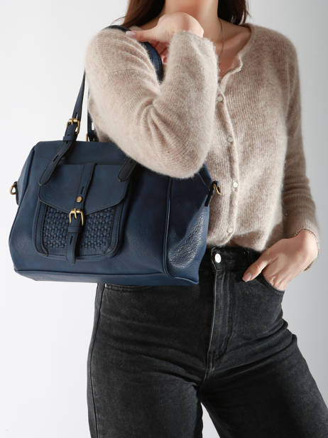 Sac PortÃ© Ã©paule Winter Old Miniprix Bleu winter old 19351 vue secondaire 1