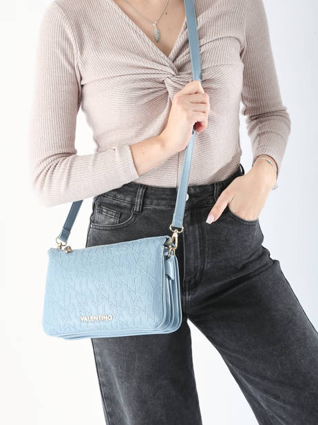 Sac BandouliÃ¨re Relax Valentino Bleu relax VBS6V010 vue secondaire 1