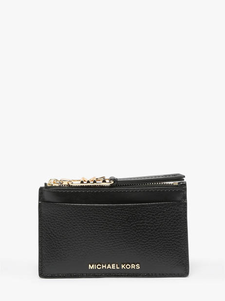 Porte-monnaie Cuir Michael kors Noir empire H3G8ED1L