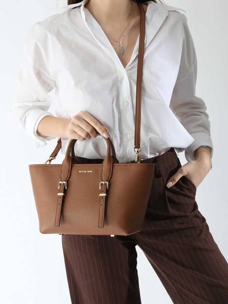 Sac Porté Main Moore Cuir Michael kors Marron moore R5G9OS1L vue secondaire 1