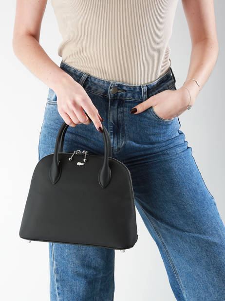 Sac à Main Daily City Lacoste Noir daily city NF4762DZ vue secondaire 1