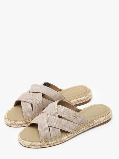 Mules Tommy hilfiger Beige women 8501ACC vue secondaire 1