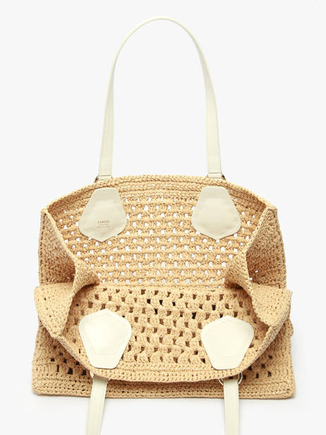 Cabas Cabas D'ete Lancel Beige cabas d'ete A13416 vue secondaire 3