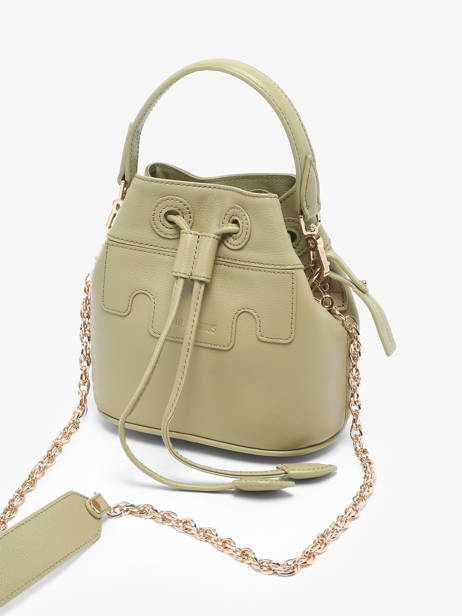 Sac Bandoulière La Suite Cuir Paul marius Vert la suite CAPUXSUI vue secondaire 2