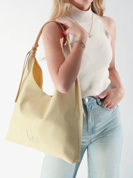 Sac PortÃ© Ã©paule Polaris By byblos Beige polaris BS37B02 vue secondaire 1