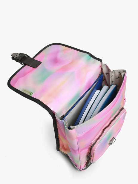 Sac à Dos 1 Compartiment Cameleon Rose vintage fantasy SD30 vue secondaire 3