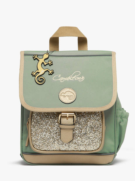 Sac Ã  Dos 1 Compartiment Cameleon Vert vintage fantasy SD30