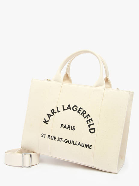 Sac Porté Main Rsg Coton Karl lagerfeld Blanc rsg A1W50010 vue secondaire 1