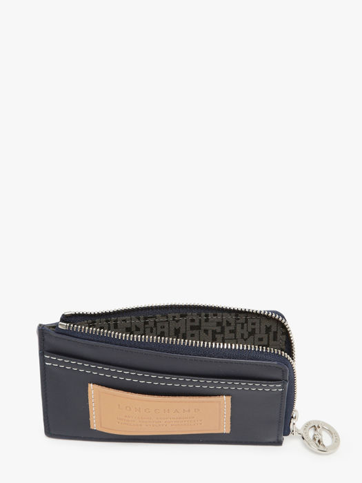 Longchamp Le pliage xtra animation ecuss Porte billets/cartes Bleu