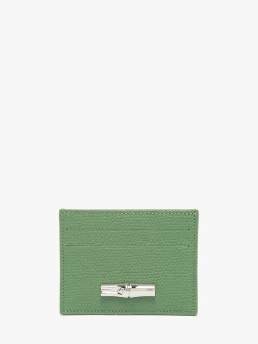 Longchamp Le roseau Porte billets/cartes Vert