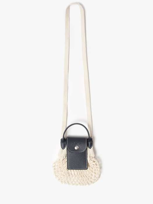Longchamp Le pliage filet poche Sacs porté travers Bleu