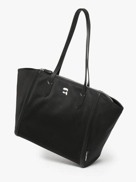 Sac Porté épaule K Ikon Nylon Karl lagerfeld Noir k ikon A3W30117 vue secondaire 1