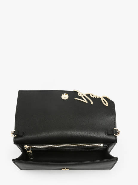 Sac Bandoulière K Signature Cuir Karl lagerfeld Noir k signature A3W32021 vue secondaire 2