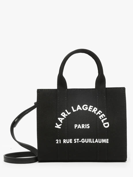 Sac Bandoulière Rsg Coton Karl lagerfeld Noir rsg A1W50118