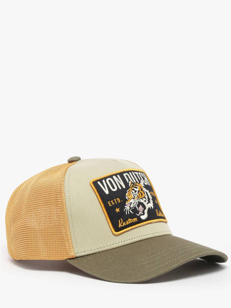 Casquette Von dutch Beige accessoires 2 vue secondaire 1