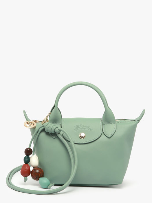 Longchamp Le pliage xtra perles Sacs porté main Bleu