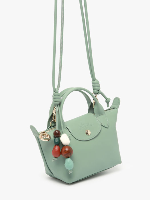 Longchamp Le pliage xtra perles Sacs porté main Bleu