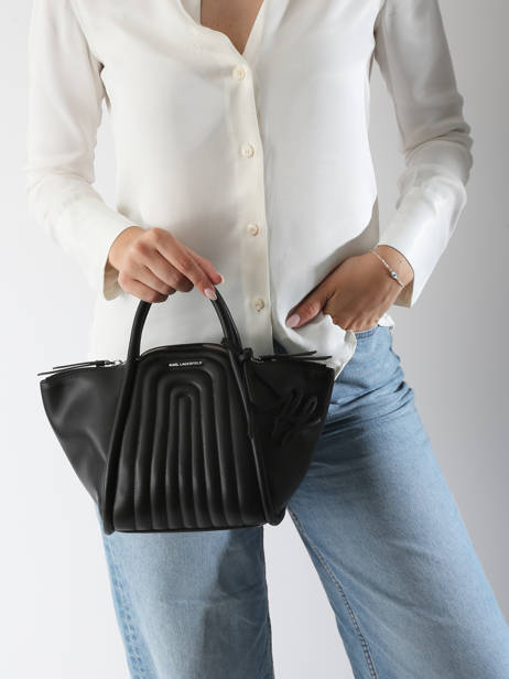 Sac Ã  Main K Wellen Karl lagerfeld Noir k wellen A3W30260 vue secondaire 1