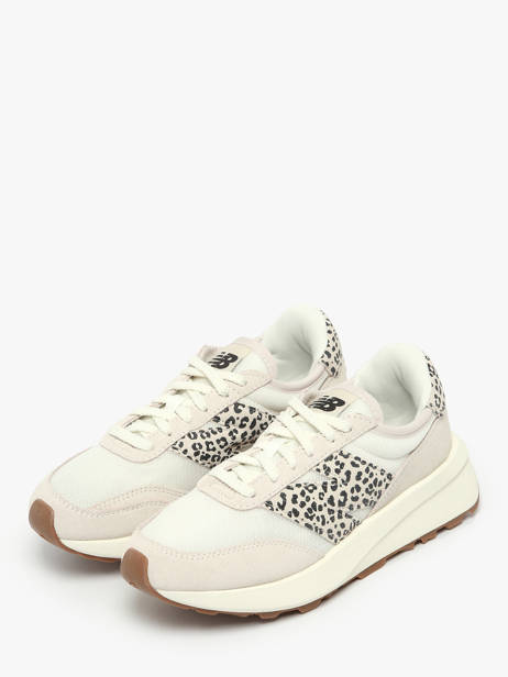 Sneakers En Cuir New balance Gris boy U370LP vue secondaire 2