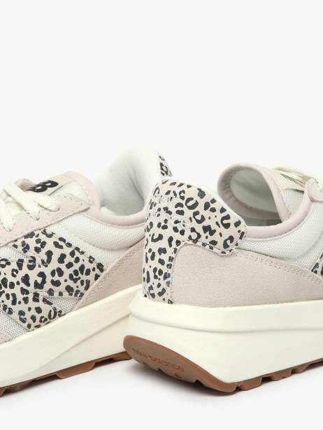 Sneakers En Cuir New balance Gris boy U370LP vue secondaire 3
