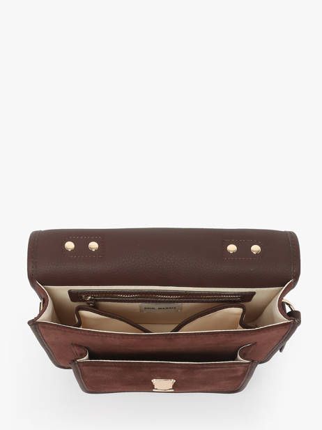 Sac Bandoulière La Suite Cuir Paul marius Marron la suite GEOR2SUI vue secondaire 3