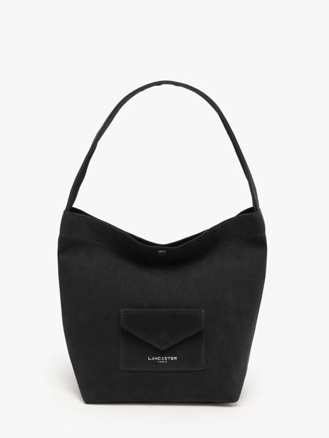 Sac Porté épaule Suedine Kba Polyester Lancaster Noir suedine kba 60
