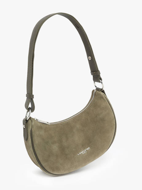 Sac Bandoulière Suede Cuir Lancaster Vert suede 81 vue secondaire 2
