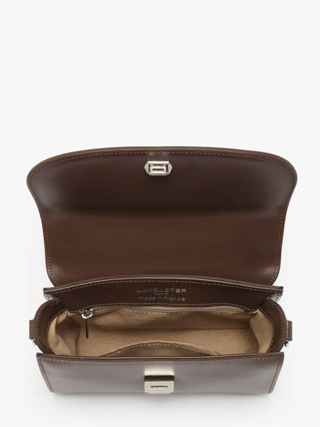 Sac BandouliÃ¨re S Suave Cuir Lancaster Marron suave even 16 vue secondaire 3