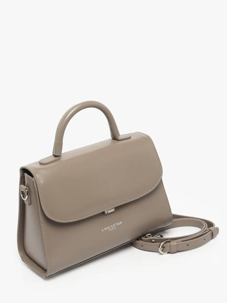 Sac Bandoulière M Suave Cuir Lancaster Gris suave even 17 vue secondaire 2