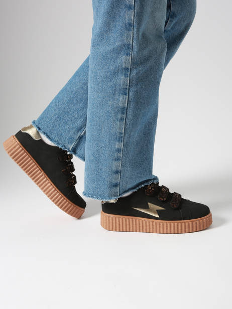 Sneakers Vanessa wu Noir women BK2714NR vue secondaire 1