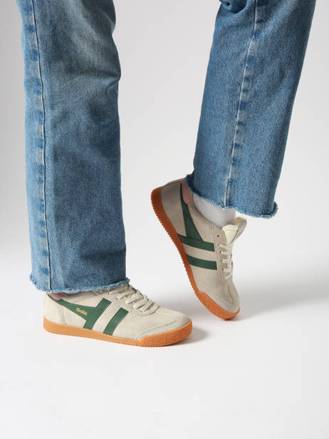 Sneakers En Cuir Gola Beige women CLB538