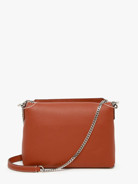 Sac Bandoulière Ninon Cuir Lancel Marron ninon A13782 vue secondaire 5