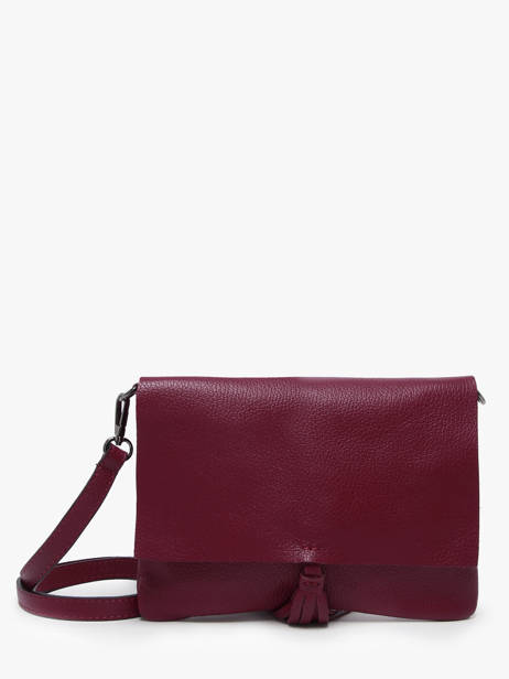 Sac BandouliÃ¨re Caviar Cuir Milano Rouge caviar CA22112