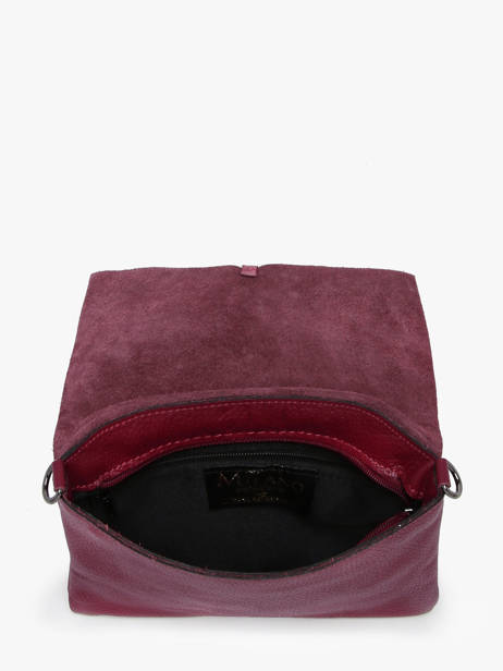 Sac BandouliÃ¨re Caviar Cuir Milano Rouge caviar CA22112 vue secondaire 2