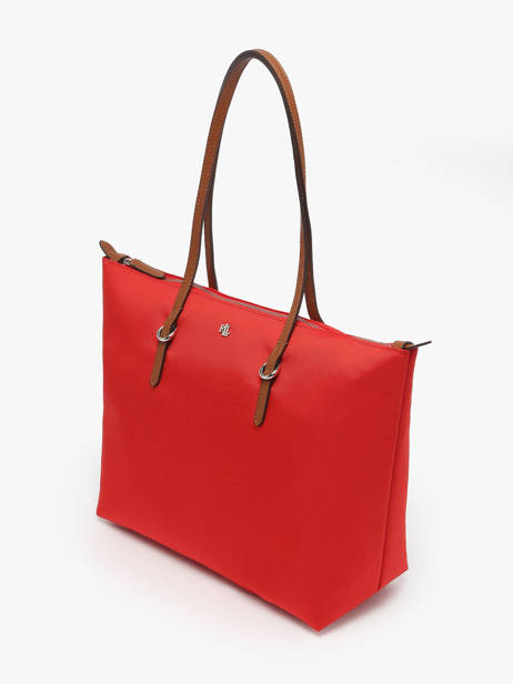 Sac Shopping S Keaton 26 Nylon Lauren ralph lauren Rouge chadwick 31916737 vue secondaire 2