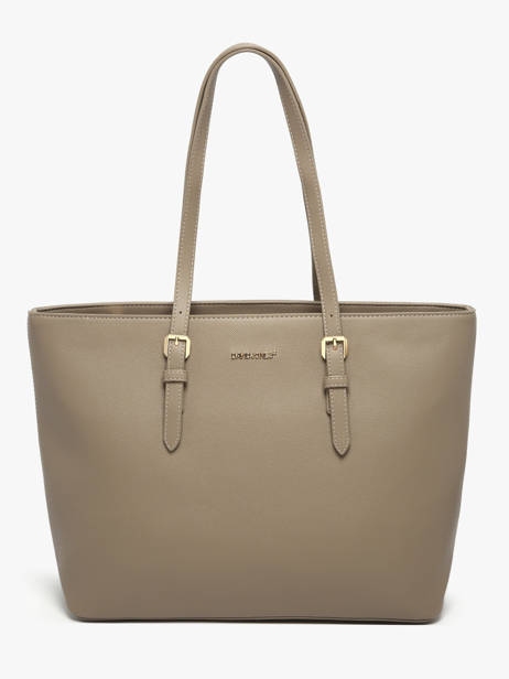 Sac Porté épaule A4 Saffiano David jones Beige saffiano 3