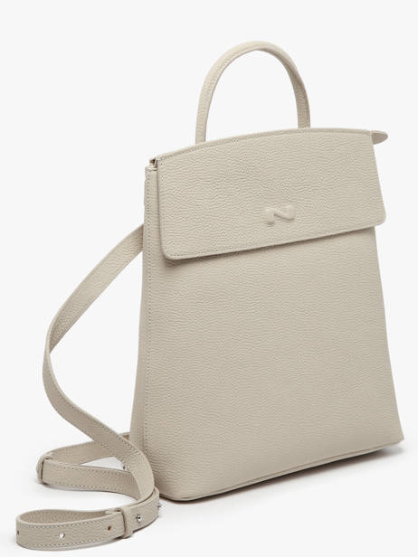 Sac à Dos Cassandra Cuir Nathan baume Beige nathan 22 vue secondaire 3
