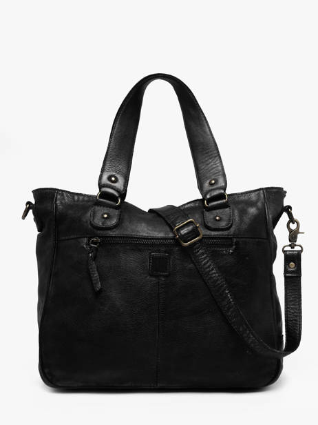 Sac Porté épaule Heritage Cuir Biba Noir heritage KEO2L vue secondaire 4