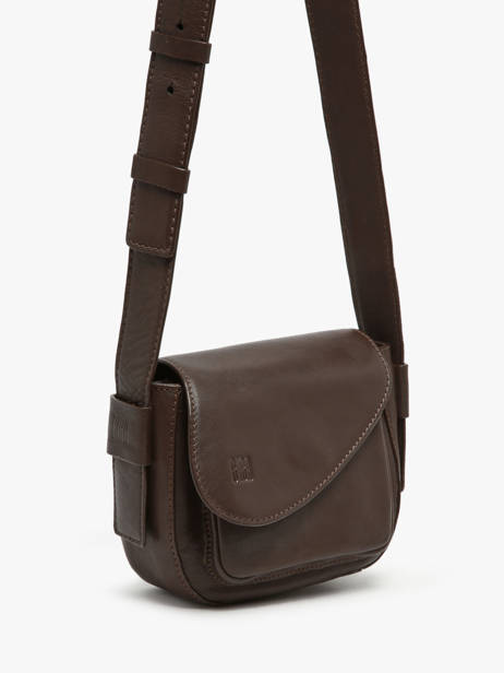 Sac Bandoulière Heritage Cuir Biba Marron heritage BLT1L vue secondaire 1