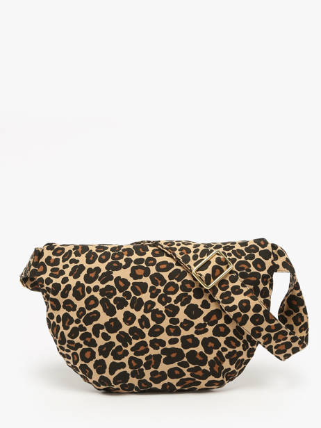 Le Sac Banane Custine Xl Coton Recyclé Rivedroite Bleu forever wild CUSTXFOR vue secondaire 4